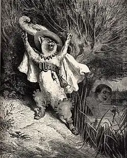 Le Maître chat ou le Chat botté (AT&nbsp;545). Illustr. Gustave Doré.