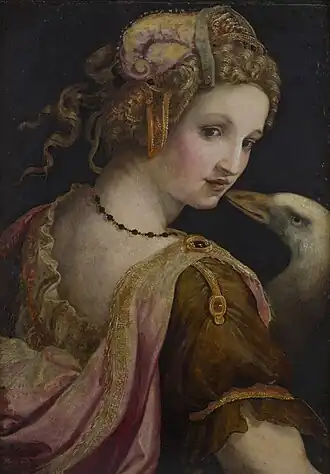Léda, vers 1560-1570 – Galerie Borghèse, Rome.