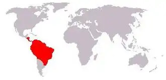 Description de l'image Leefgebied_margay.JPG.