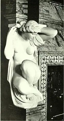 Cariatide de cheminée, Londres, Dorchester House&nbsp;(en).