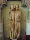 Les patrons du diocèse : les saints Pierre et Paul.