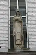 Statue de sainte Cunera (Hogewoerd, Leyde)
