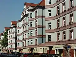 Immeuble Art déco sur la Steinstraße