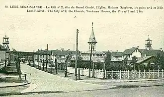 La cité no&nbsp;2 dite du Grand condé (églises, habitations ouvrières).