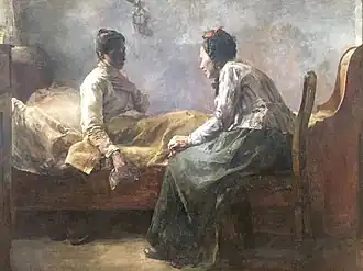 Leo Van Aken, Souffrance humaine, 1890.