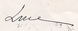 signature de Maximilien Luce