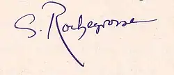 signature de Georges-Antoine Rochegrosse