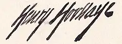 signature de Henry Houssaye