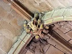 Les 7 péché capitaux, Dieu en haut à droite, le diable en bas à droite.