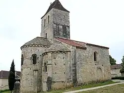 L'église Saint-Laurent.