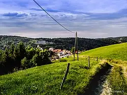 Les Bouchoux chemin de randonnée