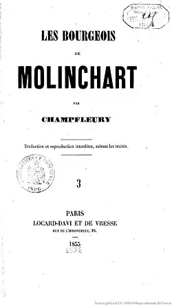 Image illustrative de l’article Les Bourgeois de Molinchart