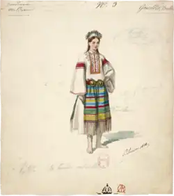 Jardinière moldave.