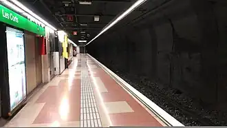 Image illustrative de l’article Les Corts (métro de Barcelone)