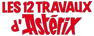 Description de l'image Les Douze Travaux d'Astérix titre sur l'affiche.png.