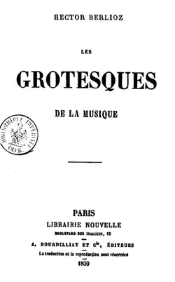 Image illustrative de l’article Les Grotesques de la musique