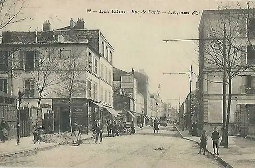 La rue de Paris