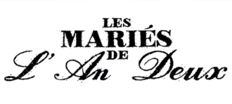 Description de l'image Les Mariés de l'an II Logo.png.
