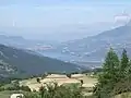 Vue sur le lac de Serre-Ponçon.