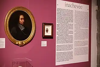 Les Pensées, œuvre inachevée