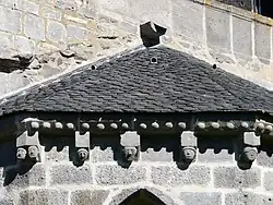 Modillons du chevet.