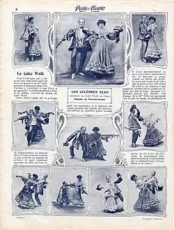 Reproduction d'une page de Paris qui chante.