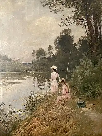 Maurice Le Liepvre : La Partie de pêche