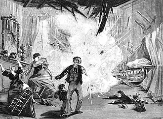 Effets du bombardement de Paris