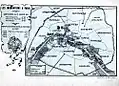 Plan des inondations à Paris paru en 1910.