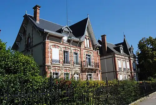 Les maisons bourgeoises.