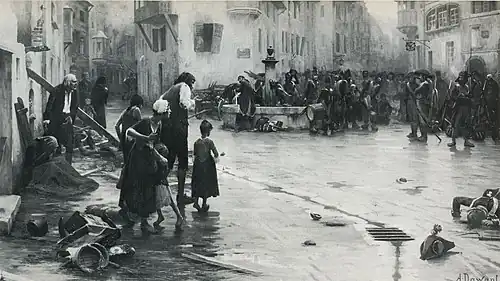 Les misères de la guerre Dawant