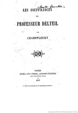 Image illustrative de l’article Les Souffrances du professeur Delteil