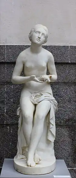 Lesbie, François Lanno, 1832, musée des beaux-arts de Rennes.