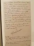 Dernière lettre de Drouard à Alexandre (19 mars 1915)