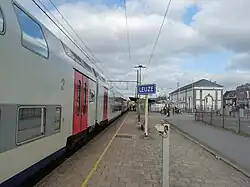 Desserte de la gare (2017).