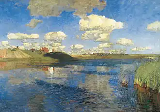 Isaac Levitan,  Le Lac. La Rus', 1899-1900