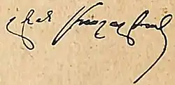 signature de Lévon Pachalian