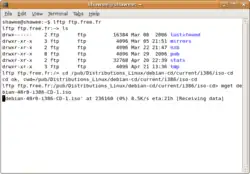 Description de l'image Lftp exemple.png.