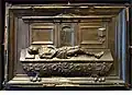 Épitaphe d'un gisant (provenant de l'église Sainte-Ursule, 1537).