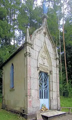 La chapelle Notre-Dame du Bois le Comte.