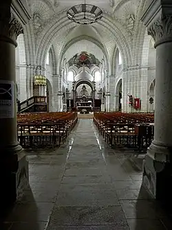 Intérieur de l'église.