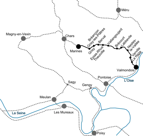 Tracé de la ligne