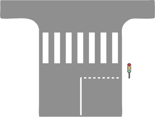 Schéma d’une ligne d’effet de feux