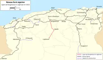 Image illustrative de l’article Ligne de Boughezoul à Laghouat