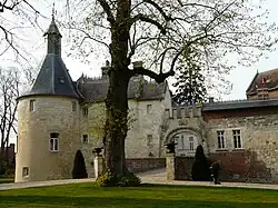 Photographie montrant une vue du château