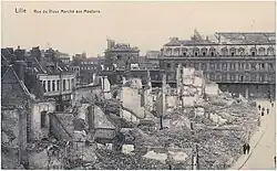Rue du Vieux Marché aux Moutons en 1916