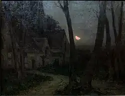 Paysage de nuit (1894), palais des beaux-arts de Lille.