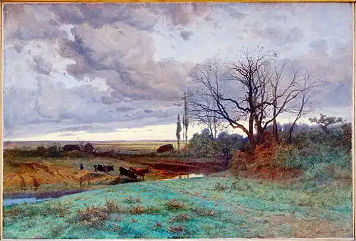 Soirée d'octobre, les bords de la Creuse (1864), palais des Beaux-Arts de Lille.