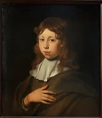Gerbrand van den Eeckhout, Portrait d'un jeune garçon, 1653.