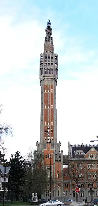 Beffroi de Lille, France, XXe&nbsp;siècle .